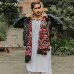 wash n wear fabric with sindhi romaal